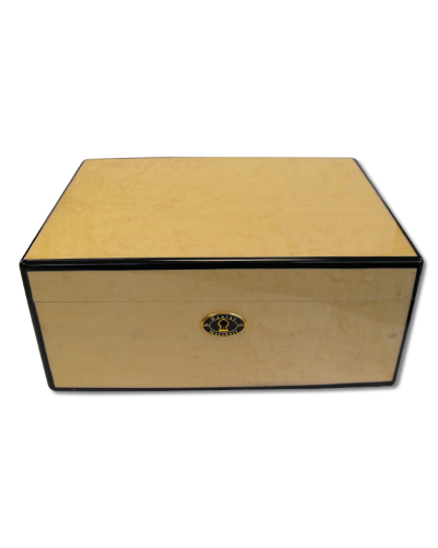 Daniel Marshall Maple Humidor - 100 Cigar Capacity