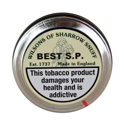 Wilsons of Sharrow Snuff - Best SP - Medium Tin - 10g