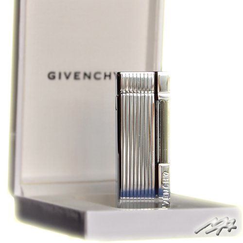 Givenchy Shiny Chrome Vertical Line Lighter
