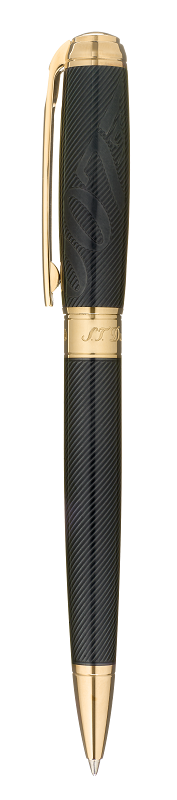 ST Dupont Limited Edition - James Bond 007 - Black & Yellow Gold Ballpoint Pen