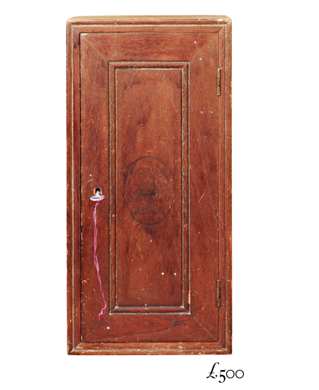 Cabanas antique cigar cabinet