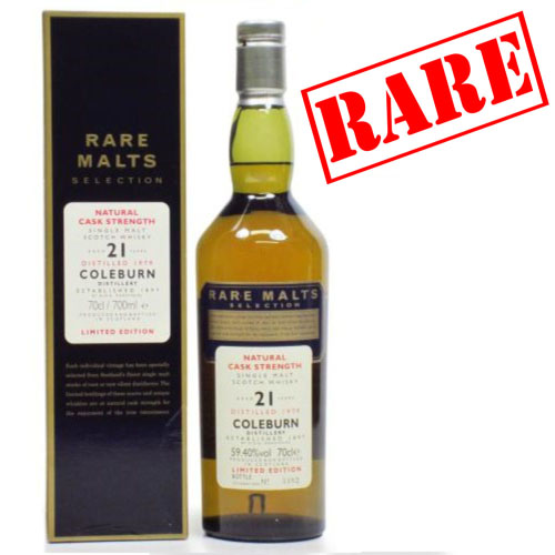 Coleburn 21 Year Old 1979 Vintage Rare - 59.4% 70cl - LIMITED EDITION #4130