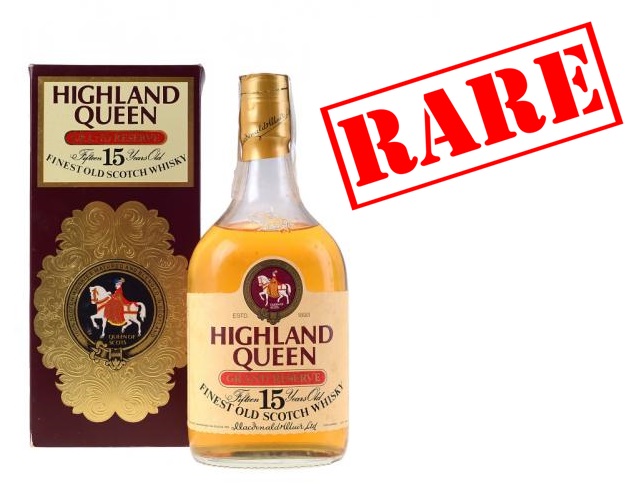 Highland Queen 15 Year Old 1960s Whisky - 75cl 40%