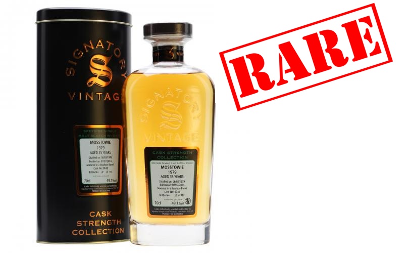 Mosstowie 1979 35 Year Old Cask #5042 Signatory - 70cl 49.1%