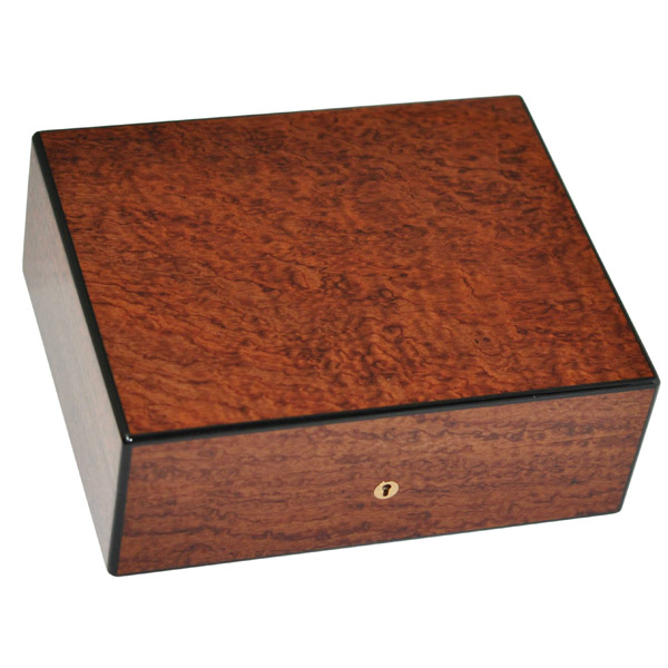 Elie Bleu Classic Bubinga Humidor - 75 Cigar Capacity