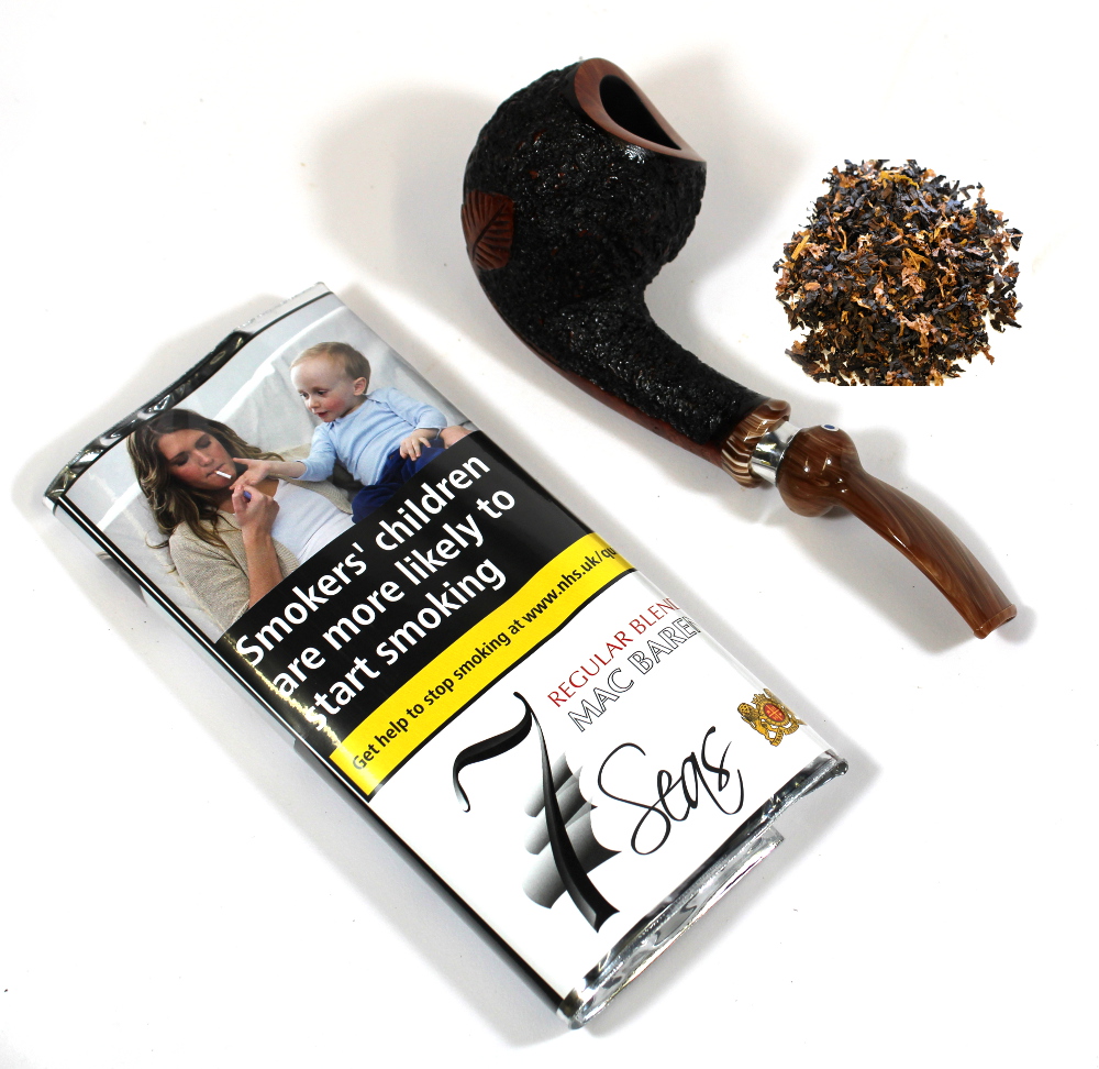 seven seas tobacco Mac Baren 7 Seas Pipe Tobacco Regular 040g (Pouch)