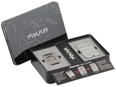 Xikar Ultra Jet Lighter/Cutter Combo - Chrome