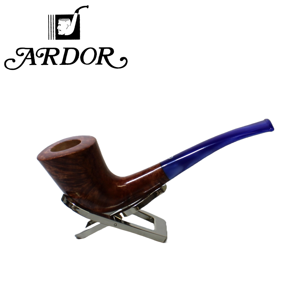 Ardor Giove Pennellessa Mouthpiece Blue Stem Fishtail Pipe (ART414)