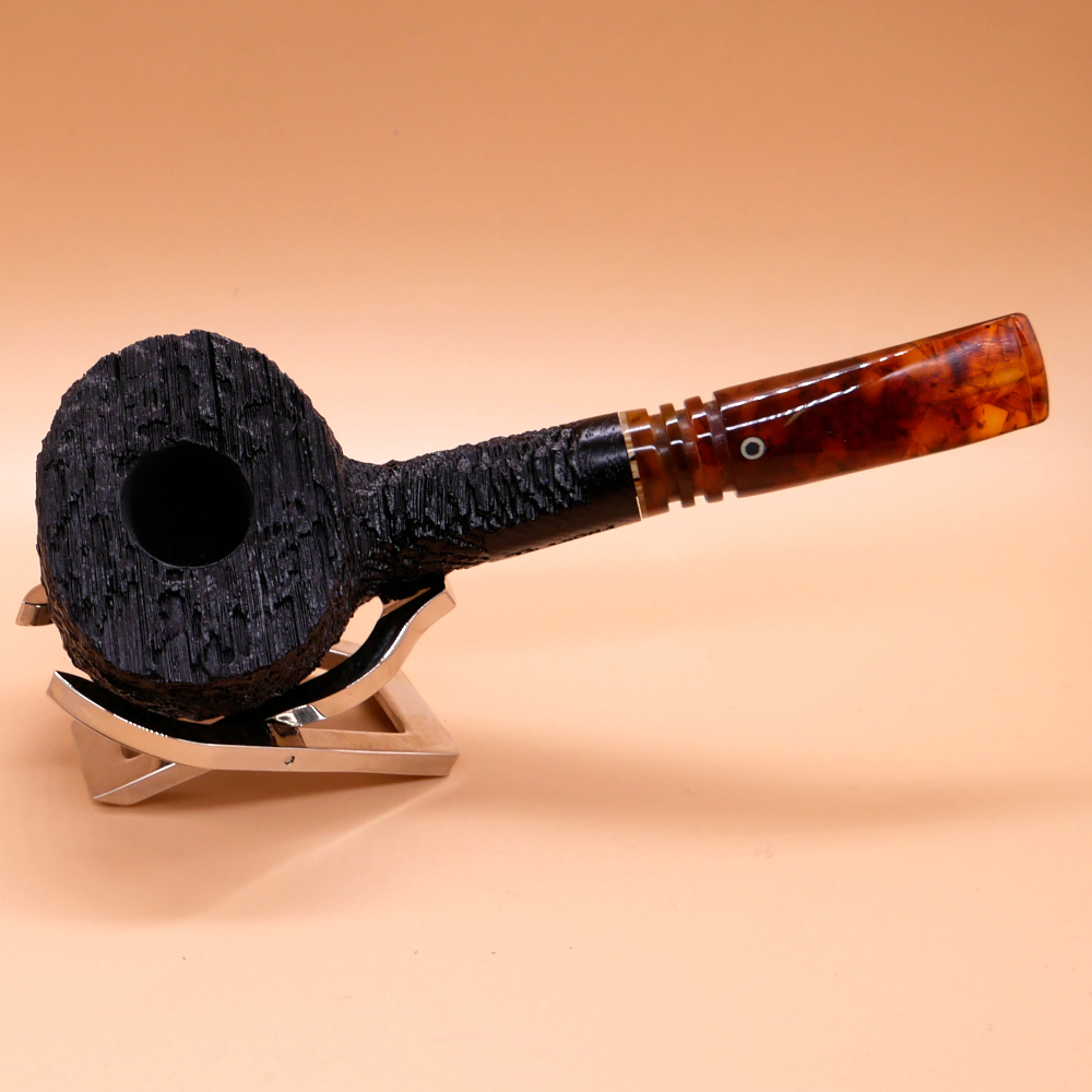 Antoni Clave、ROI AVEC PIPE、海外版超希少レゾネ Talamona Di Paolo Croci Rock Fossil Bog Oak Fishtail Pipe (ART698)