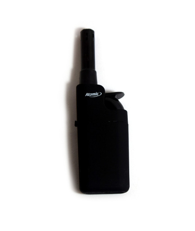 Atomic Black Mini Candle Soft flame Lighter Black & Black