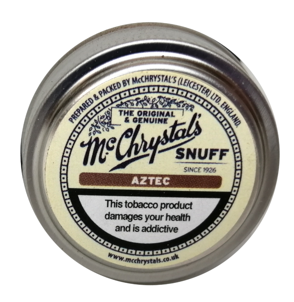 McChrystals Aztec (Formerly Chocolate) Snuff - Mini Tin - 3.5g