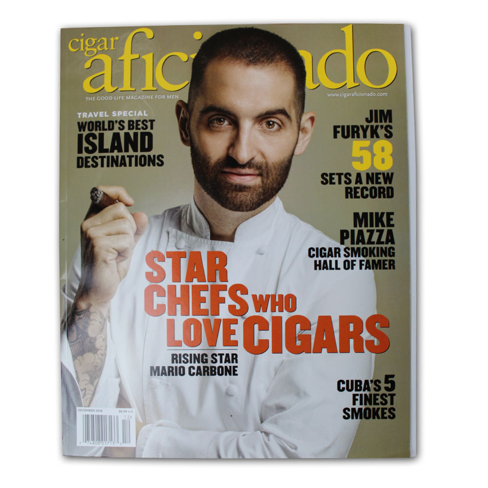 Cigar Aficionado Magazine- November/December 2016