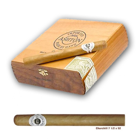Ashton Classic Churchill Cigars - Box of 25 (Discontinued)