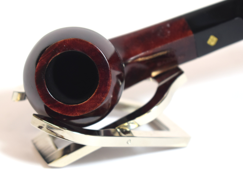 BBB Banker 39071 Bulldog Metal Filter Briar Fishtail Pipe (BBB044)