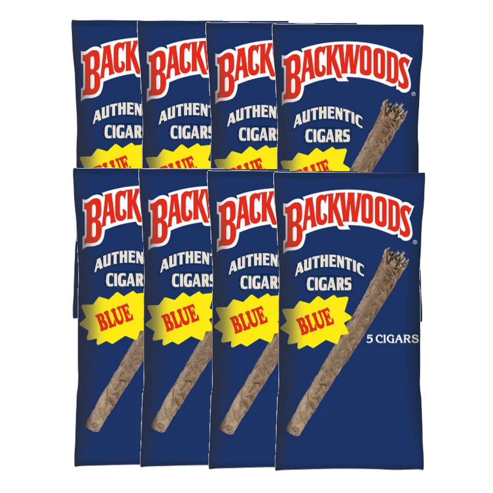 Backwoods Blue Formerly Vanilla 8 X Pack Of 5 40 Cigars 