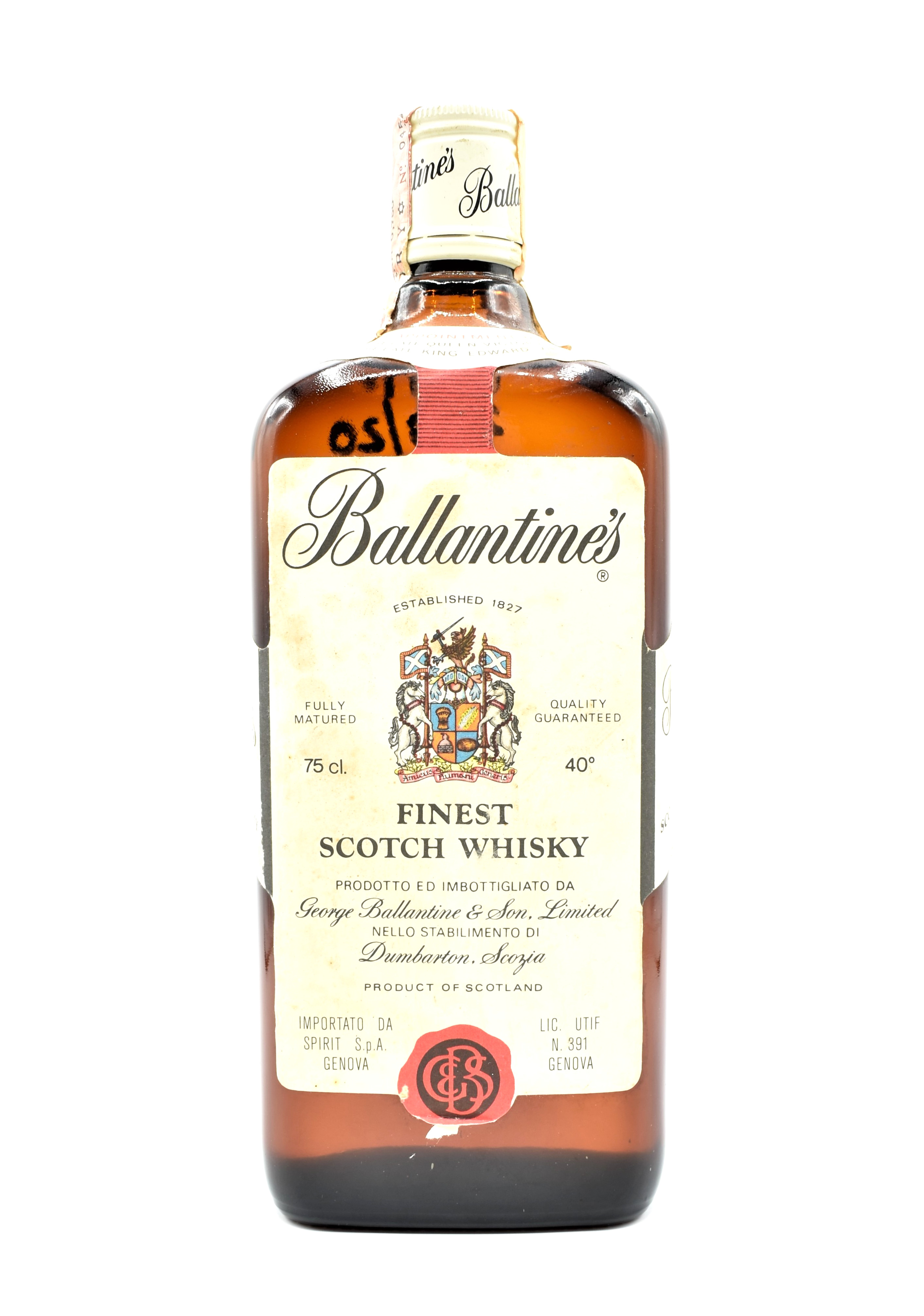 Lot - Ballantine's Scotch Whisky Two Gallon Bottle