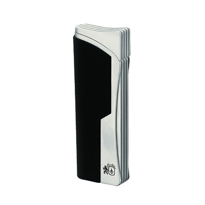 Colibri Legacy (Wind Proof Jet Flame) Lighter - Black and Chrome