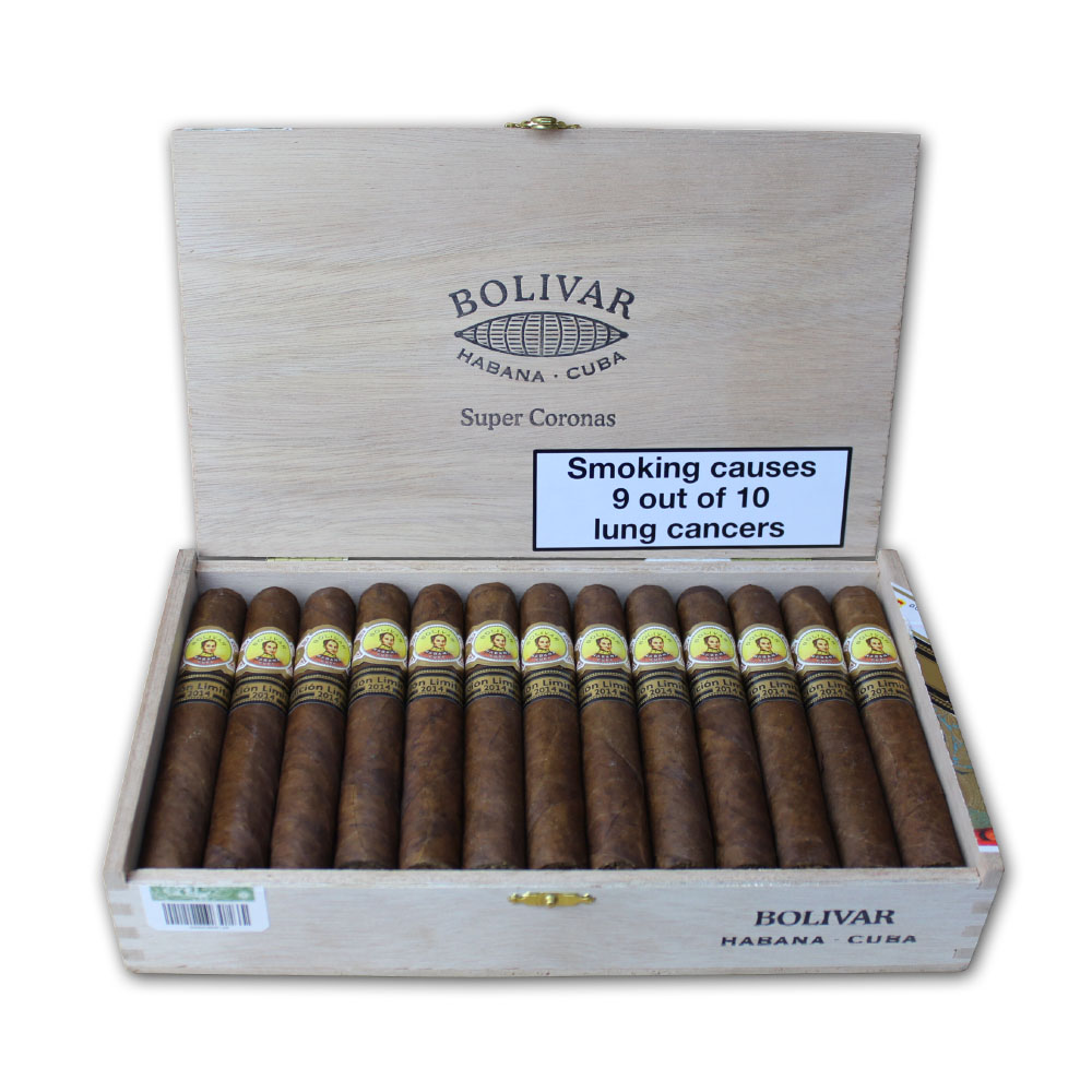 Bolivar Super Coronas Cigar (Limited Edition 2014) - Box of 25