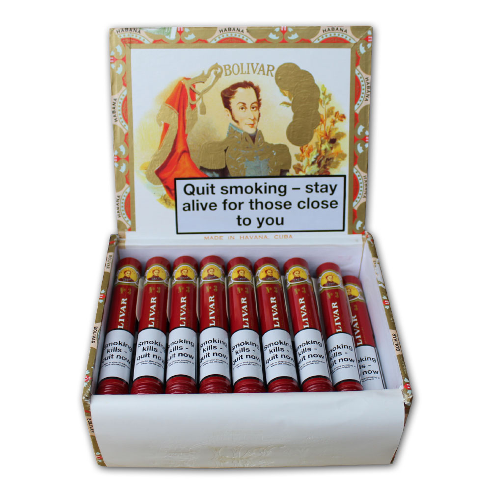 Bolivar Tubos No. 3 Cigar - Box of 25