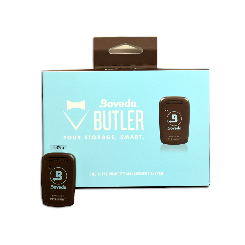 Boveda Butler Smart Humidor Sensor Monitor Electronic Hygrometer