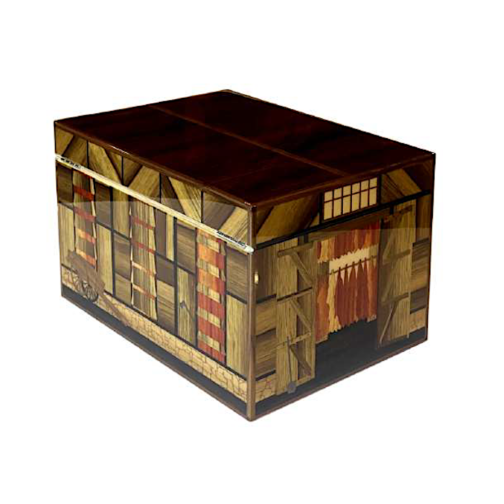 Elie Bleu Casa Cubana Collection Cigar Humidor 75 cigars capacity