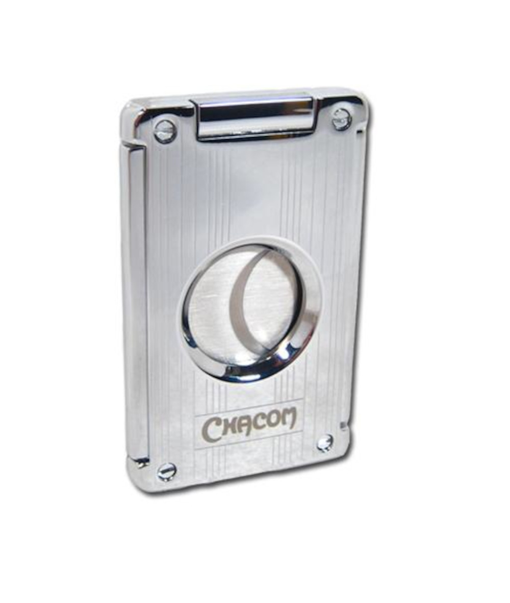 Chacom Twin Blade Cigar Cutter - Chrome