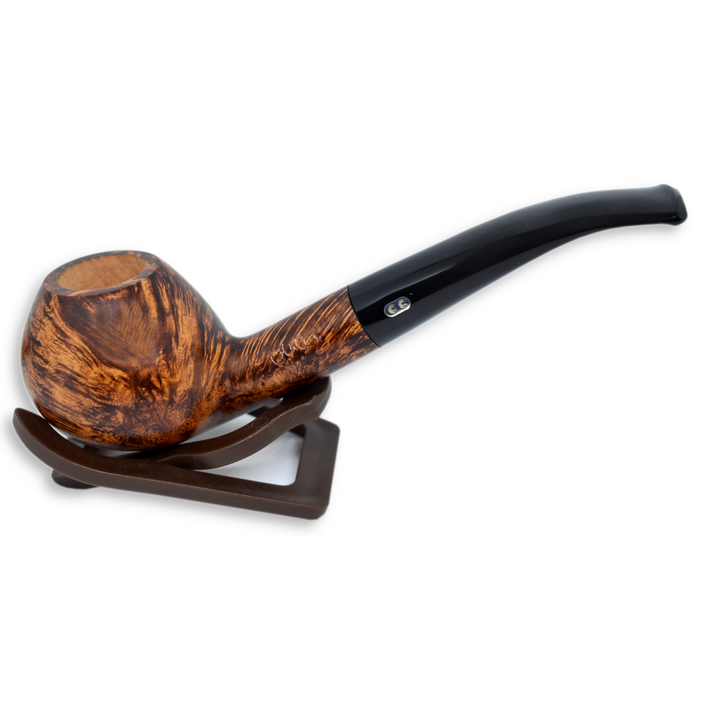 Chacom XVII Matte Brown Round Bowl Pipe (CH024)