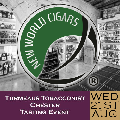 Turmeaus Chester Whisky & Cigar Tasting Event - 21/08/19