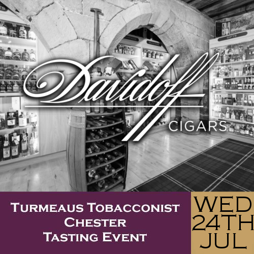 Turmeaus Chester Whisky & Cigar Tasting Event - 24/07/19