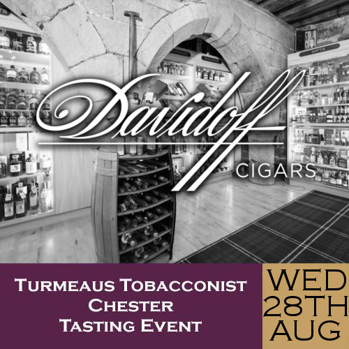 Turmeaus Chester Whisky & Cigar Tasting Event - 28/08/19