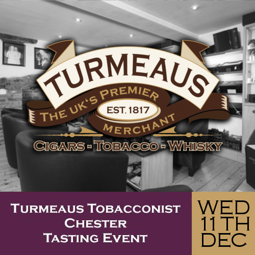 Turmeaus Chester Whisky & Cigar Tasting Event - 11/12/19