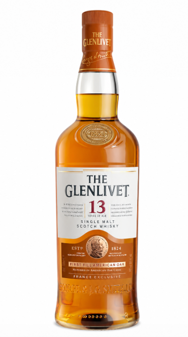COSMETIC DEFECT - Glenlivet 13 Year Old First Fill American Oak France Exclusive - 40% 70cl COSMETIC DEFECT - Glenlivet 13 Year Old First Fill American Oak France Exclusive - 40% 70cl