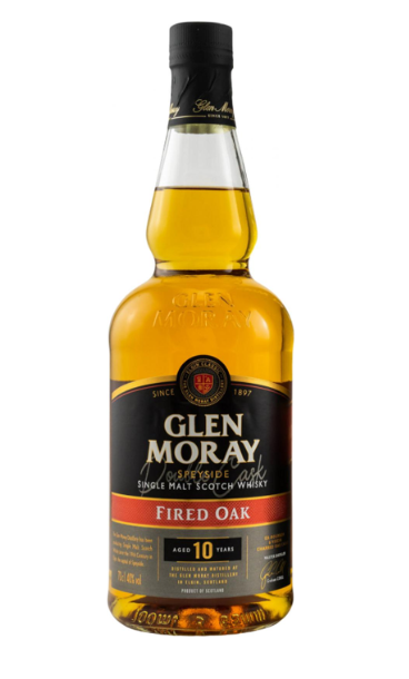 COSMETIC DEFECT - Glen Moray 10 Year Old Fired Oak - 40% 70cl COSMETIC DEFECT - Glen Moray 10 Year Old Fired Oak - 40% 70cl
