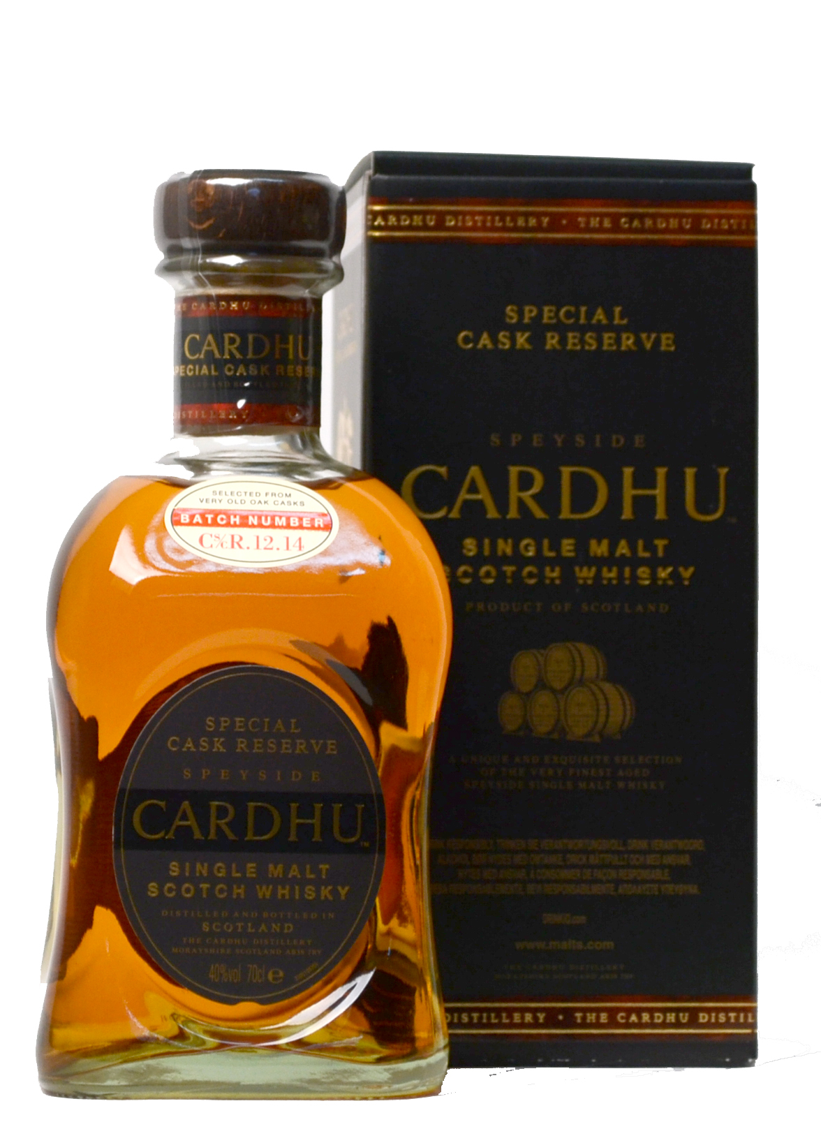 Cardhu Whisky Cover Special Cask Reserve