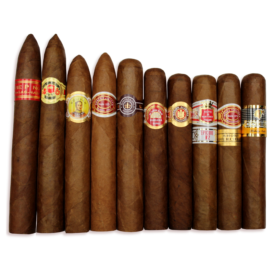 C.Gars Ltd Best Thick Gauge Cuban Smokes Sampler 10 Cigars