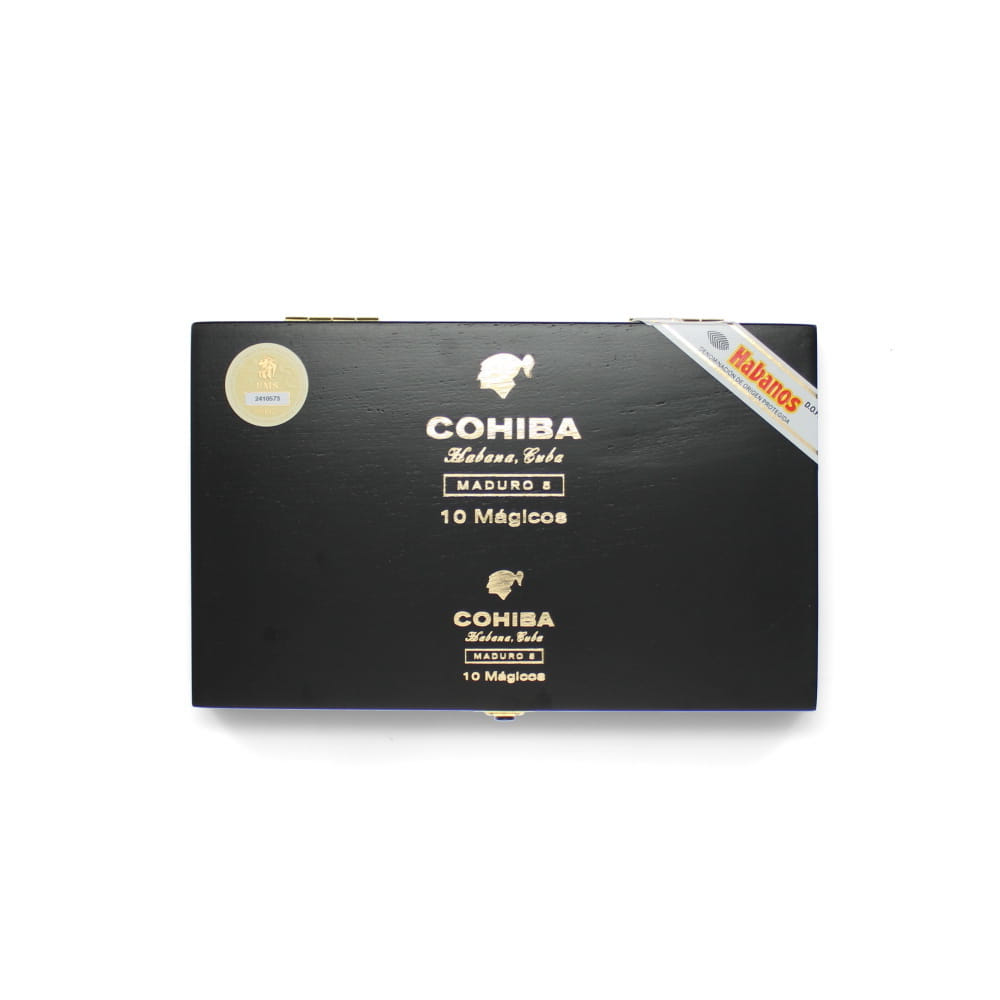 【葉巻空箱】ビックサイズ•COHIBA MADURO 5 Cohiba Maduro 5 Magicos Cigar - Box of 10