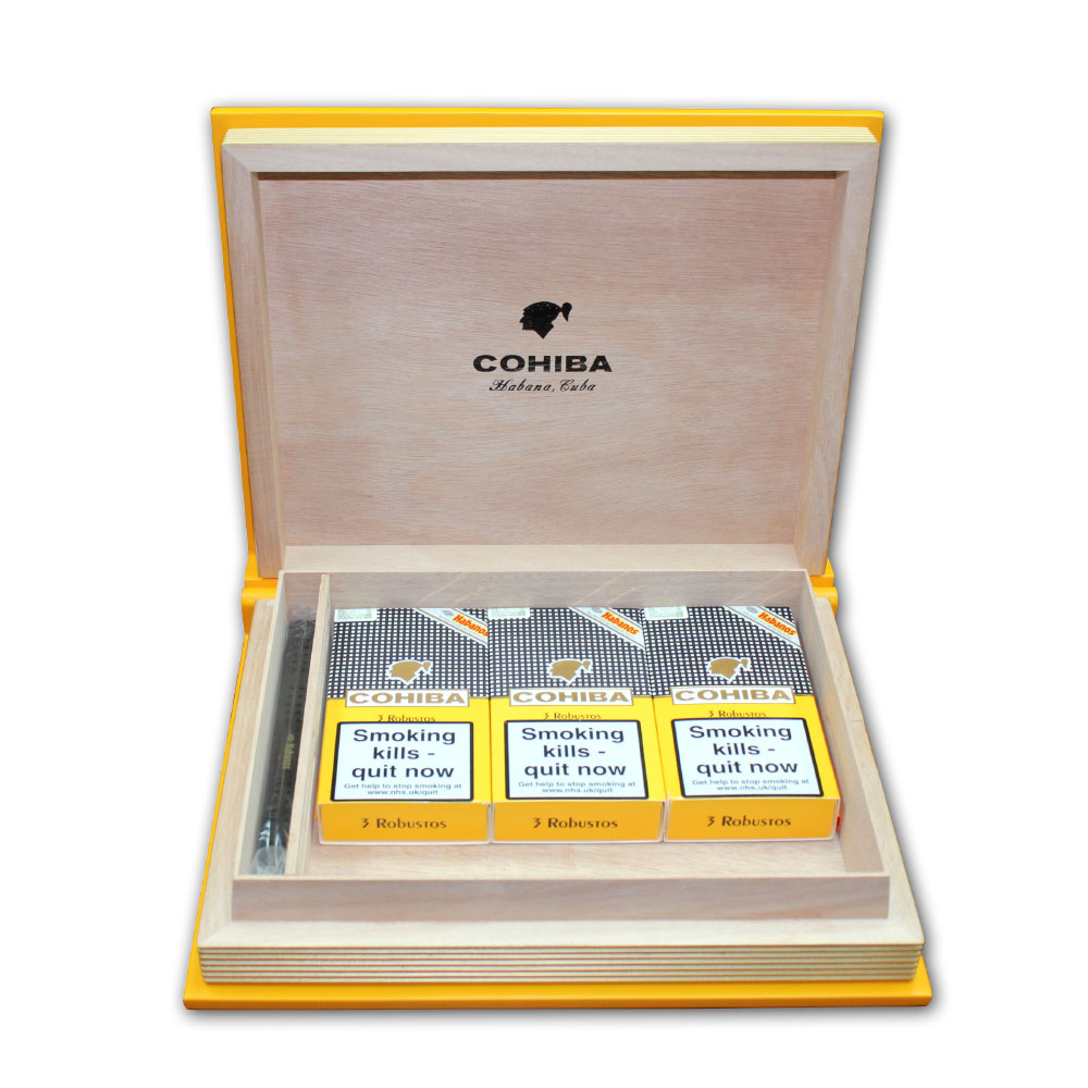 Cohiba Robusto Book Humidor 9 Cigars