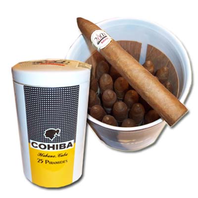 Cohiba Millennium Piramides - jar of 25