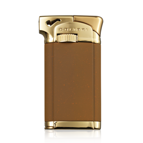 Colibri Connaught II (Pipe Lighter) - Brown/Gold