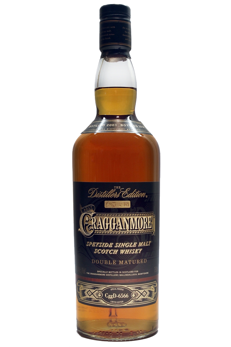 Cragganmore 2001 Port Wood Finish Distillers Edition - 70cl, 40%