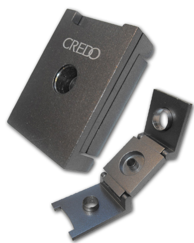 Credo 3 in 1 Cigar Punch Cutter - Square - Metal