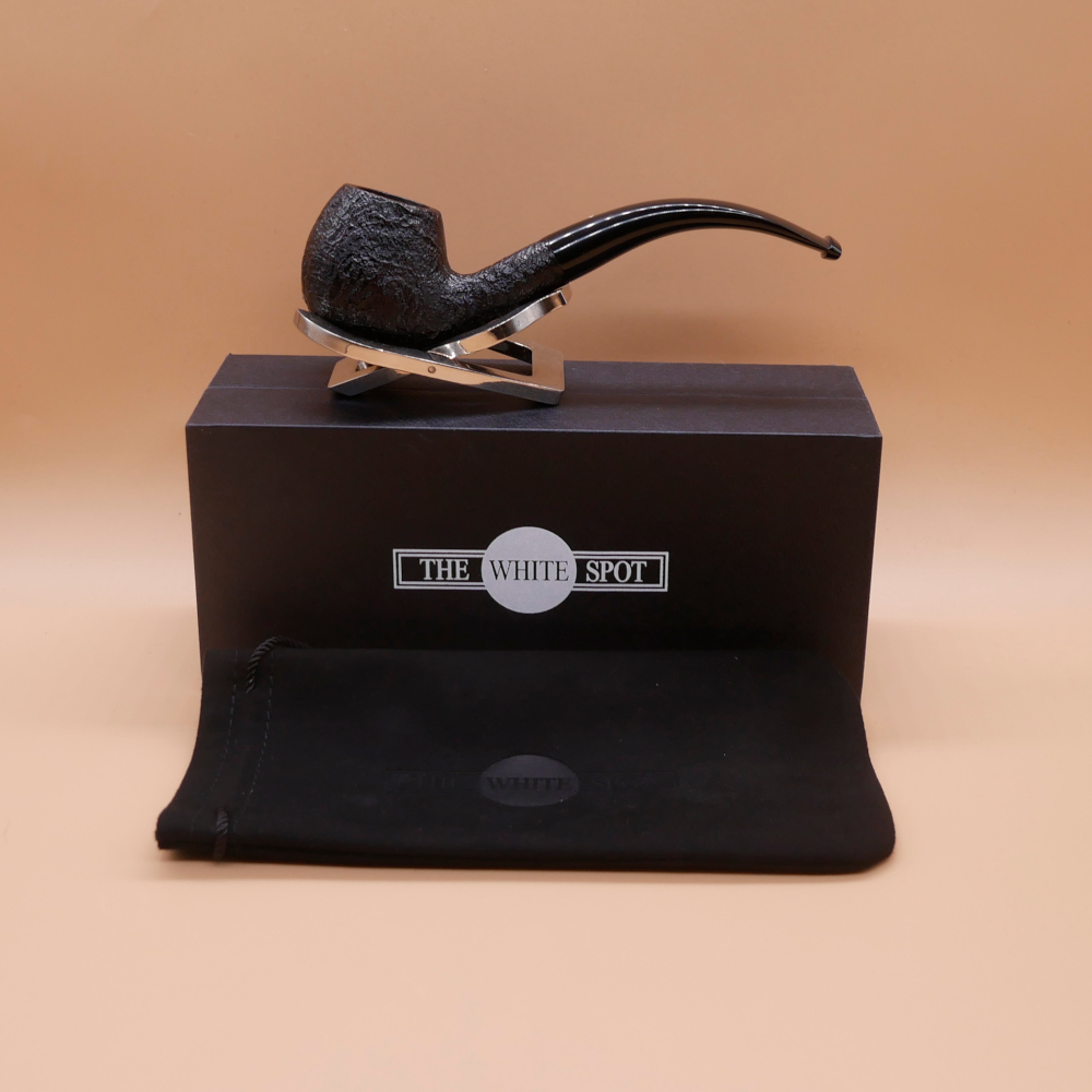 Alfred Dunhill - The White Spot Shell Briar 4113 Group 4 Bent