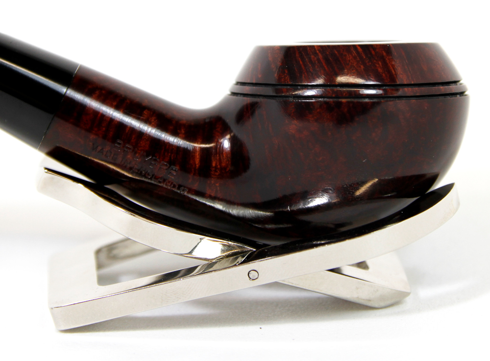 Alfred Dunhill Pipe – The White Spot Bruyere Bent Rhodesian Pipe (DUN23)