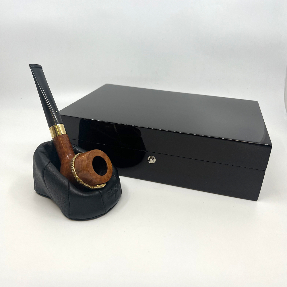 Alfred Dunhill - The White Spot Root Briar 5103 Group 5 18ct Gold
