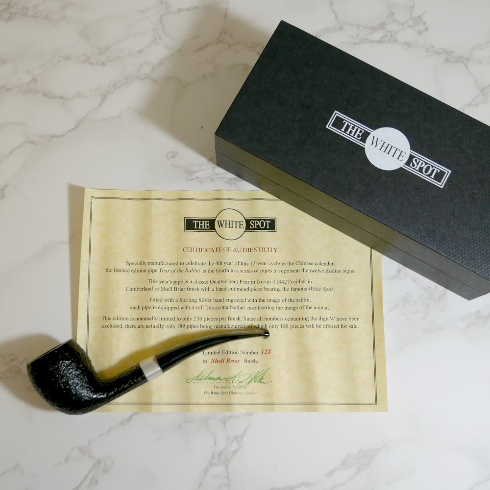 Alfred Dunhill - The White Spot Zodiac Pipe Shell Briar 4427 128/230