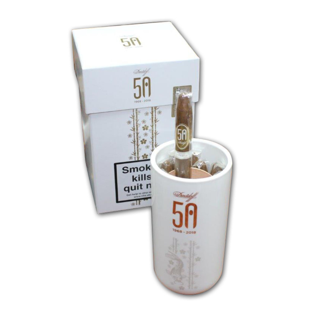 Davidoff 50th Anniversary LE Diademas Finas Jar Collection 4 Jars of 10