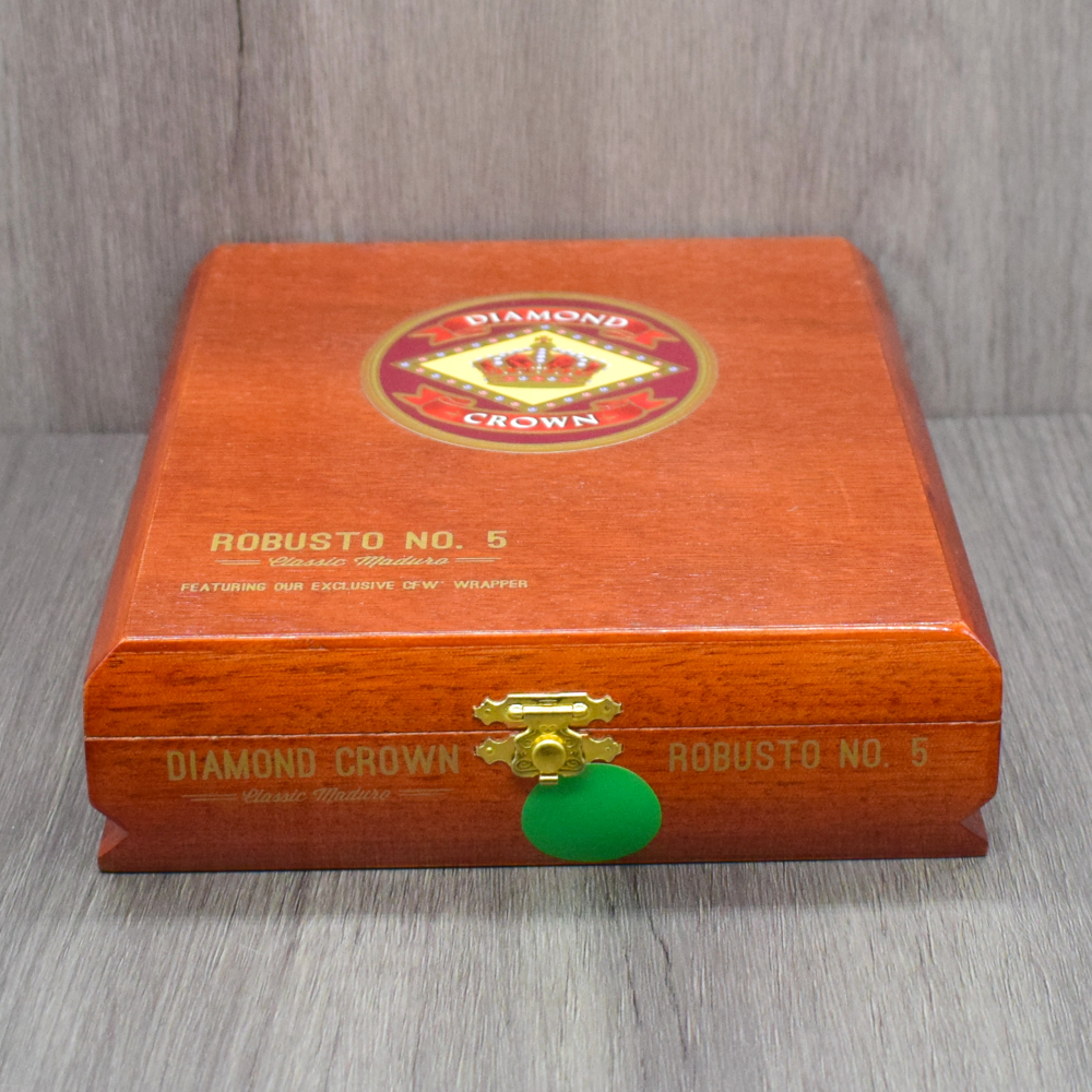 Empty Diamond Crown Maduro Robusto No. 5 Cigar Box