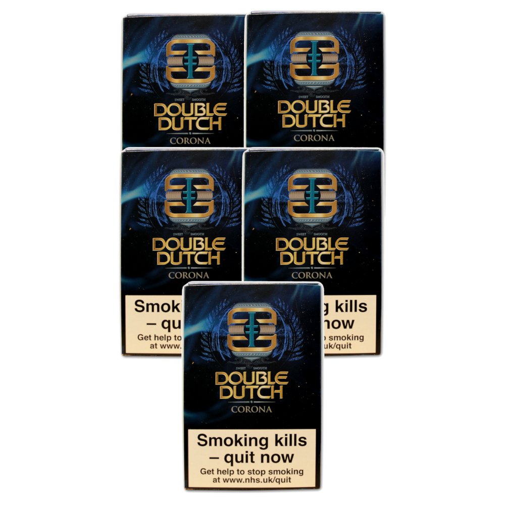 C.Gars Ltd Double Dutch Corona Cigar - 5 Packs of 5 (25)