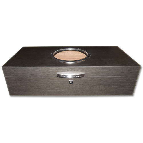 Dunhill White Spot Humidor - Canary Wharf Grey Oak - 175 Cigar Capacity
