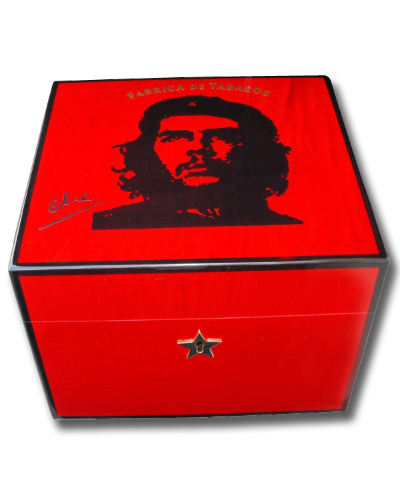 Elie Bleu Humidor - Che Robusto Red Sycamore - 25 Cigar Capacity